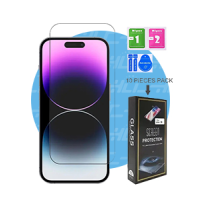 iPhone Black Tempered Glass Screen Protectors