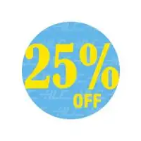 25% off Sale