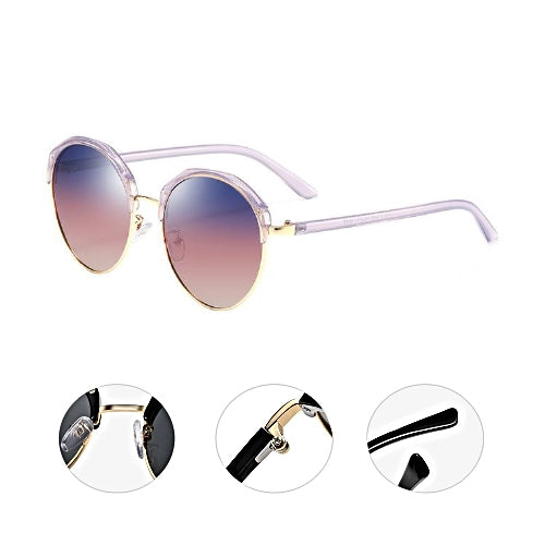 Polarized Fashion Oversized Vintage style Sunglasses(201976)